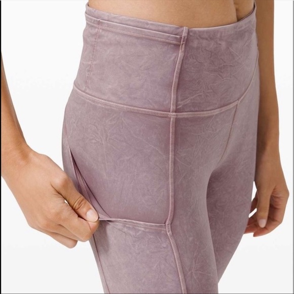 Lululemon fast and free high rise tight 25 ice dye - Picture 3 of 9